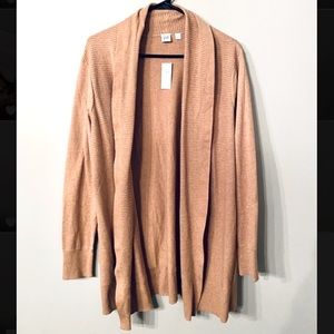 NWT GAP soft knit open front cardigan